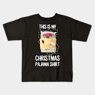 This is my Christmas pajama dog Kids T-Shirt